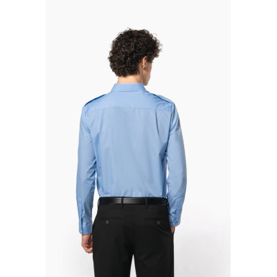 Men's long-sleeved pilot shirt
